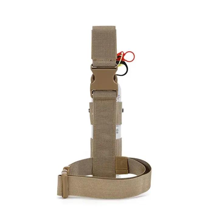 Holster cuisse bouteille d'eau tactique MK9 - Porte-gourde ceinture sac cuisse spray poivre extincteur