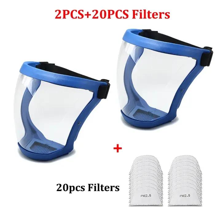 Masque de Protection Transparent anti-éclaboussures