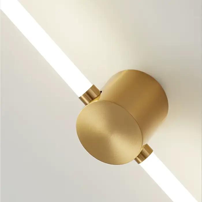 Moderne LED longues appliques murales pour chambre éclairage salon fond décorer escaliers lampe hôte