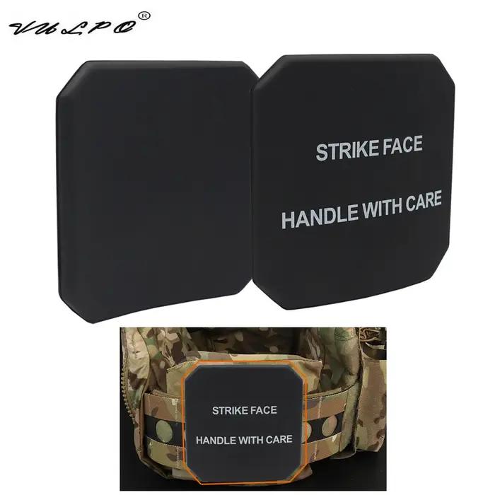 VULPO gilet tactique EVA plaques latérales plaque factice 6x6 "Airsoft frappe visage corps armure pr