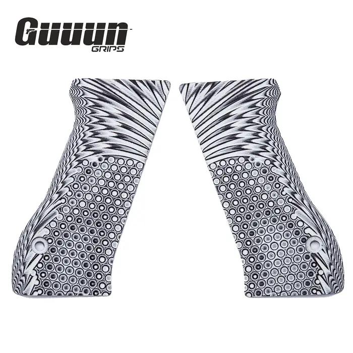 Guuun-Poignées G10 pour Jericho 941 F9 OPS Eagle Wing Bergamo, 5 options de documents