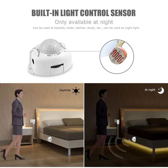 Bande Lumineuse LED avec Capteur de Mouvement PIR