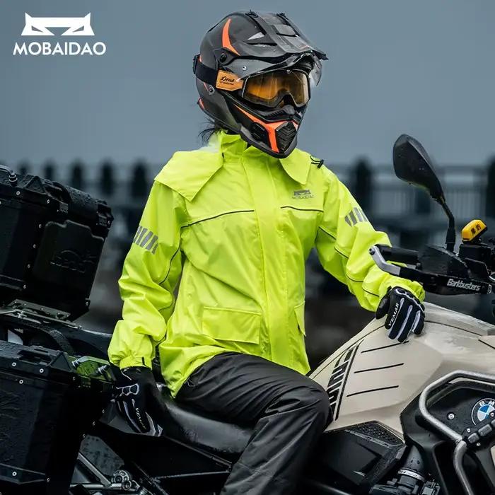 Combinaison de pluie pour moto