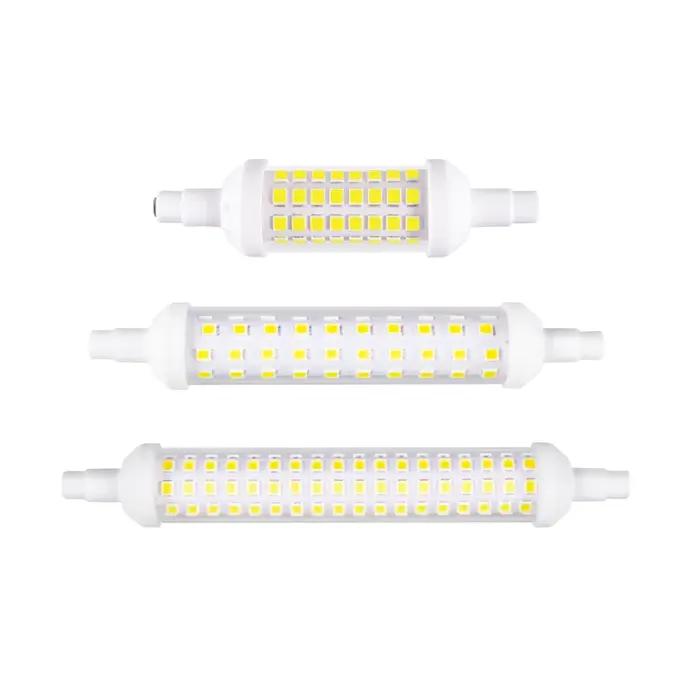 Projecteur LED R7S à intensité variable lumineux bleuté pour éclairage intérieur sophistiqué et économique