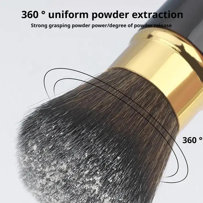 Pinceaux de maquillage professionnels fard à joues rétractable poudre fond de teint visage correcteur Kabuki pinceau de maquillage outils cosmétiques 