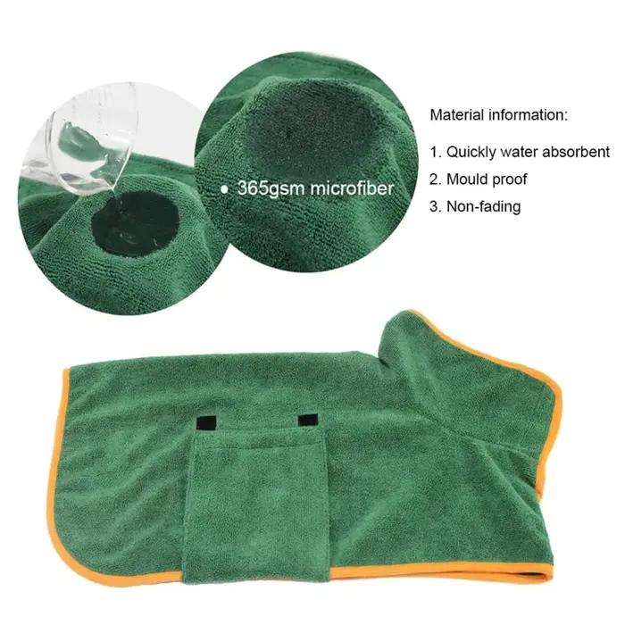 Peignoir pour animaux de compagnie