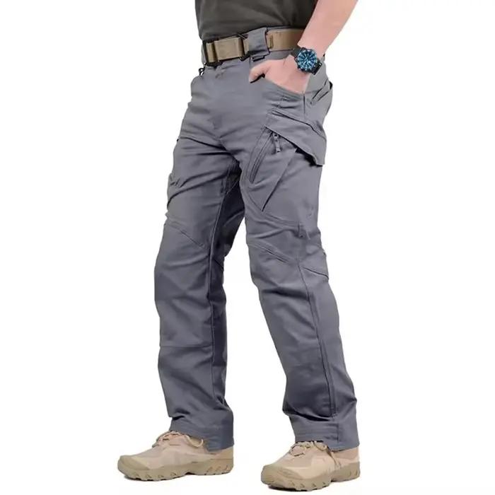 Pantalon cargo urbain homme escalade randonnée camping multi-poches mode classique outdoor ville décontracté