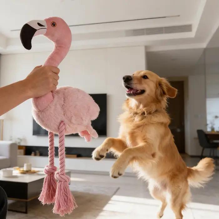 Jouets en peluche pour chat et chien