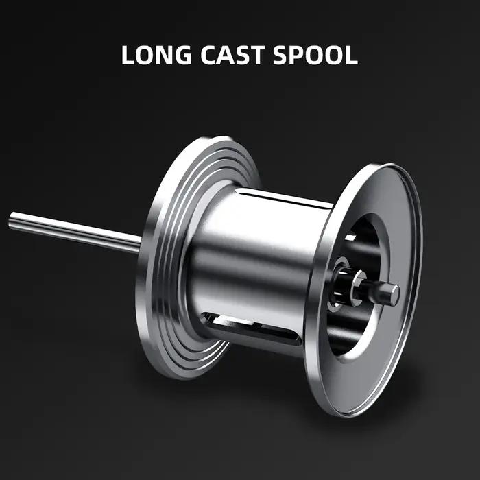 KastKing Royale MegaTron moulinet Baitcasting longue coulée 7.2:1 rapport de vitesse moulinet bobine