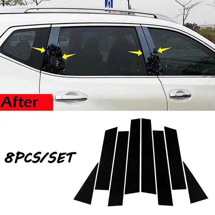 Autocollants de moulage de couverture de revêtement d'habillage de fenêtre de porte de poteaux de pi