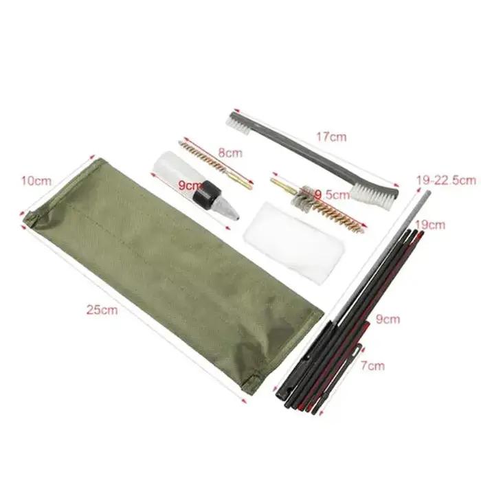 AR série 15 M16 tuyau brosse métal nettoyage M4 outil complet pistolet Kit accessoires de chasse Aк 47 fusil