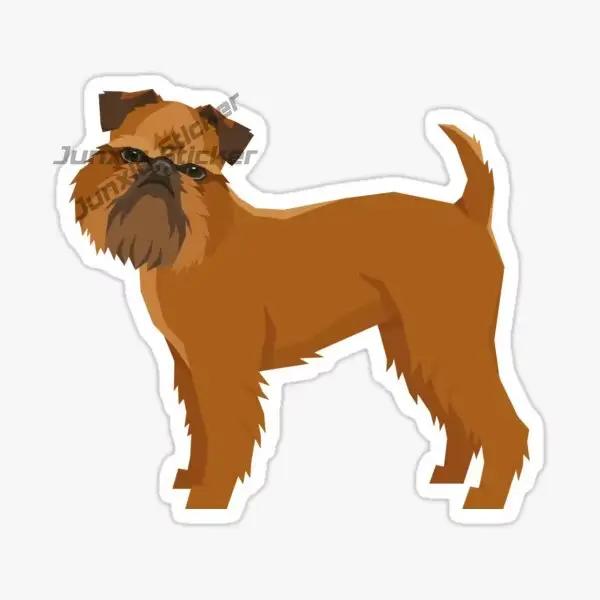 Griffon Bruxellois chien voiture autocollants imperméable à l'eau anti-rayures style JDM décoration