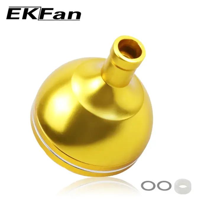 EKfan 30/35/38mm poignée de pêche bouton en métal pour DAI & SHI filature Baitcast moulinet pêche Ro