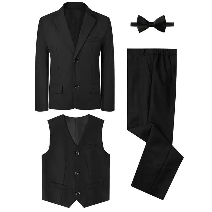 Costumes pour garçons enfants mariage pâques église smoking adolescent école Performance Piano tenue ensemble