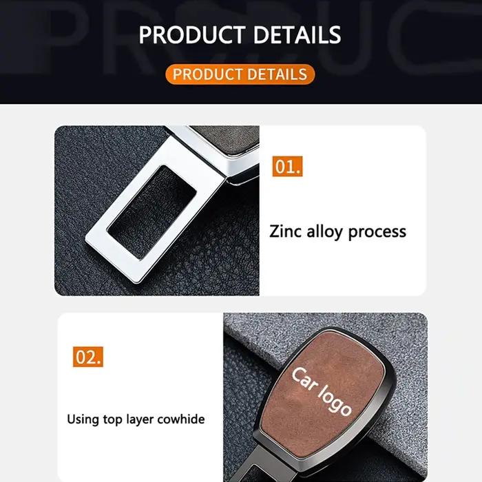 Extension clip de ceinture de sécurité pour Lexus GX460 Ct200h IS250 ES 220D IS200 Fsport GS GX IS LS LX NX en blanc gris orange rouge noir