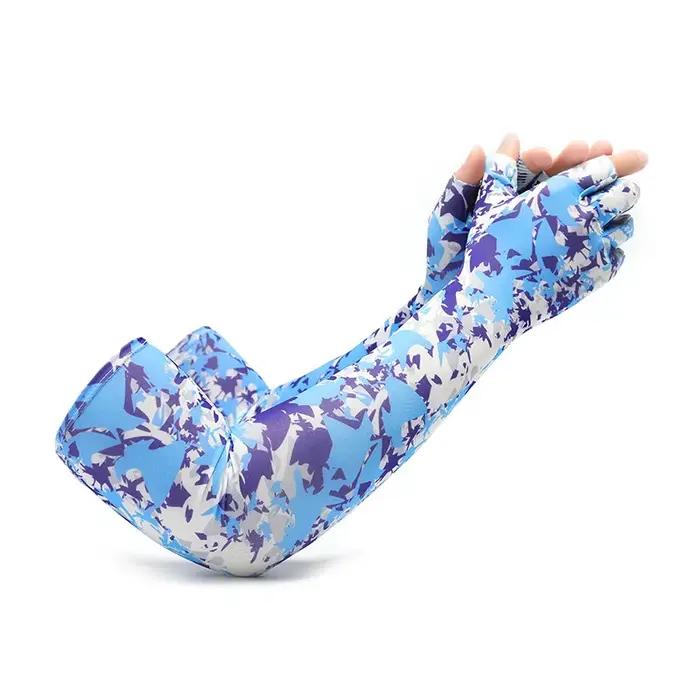 Cool hommes femmes bras manches gants course cyclisme