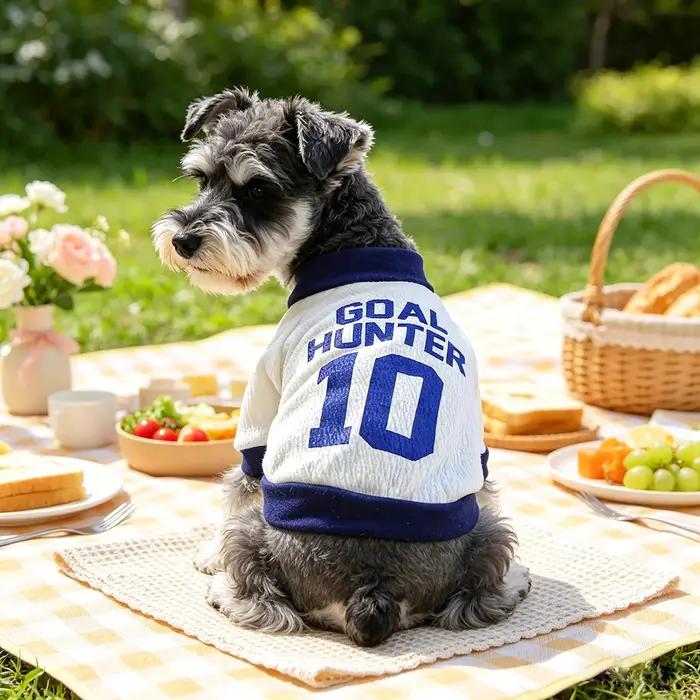 Gilet sportif vintage pour animaux de compagnie