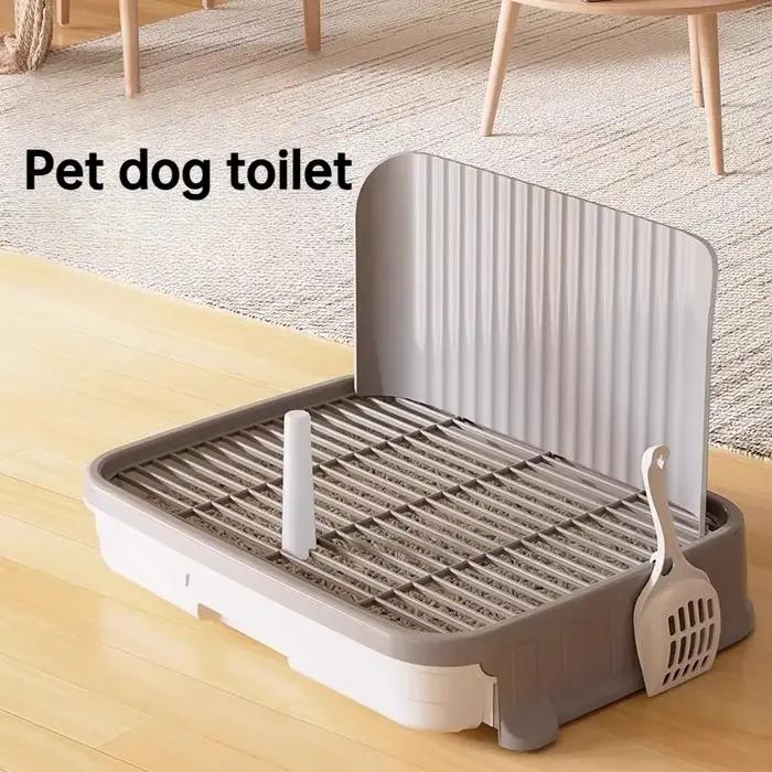Toilettes d'entraînement spécifiques aux animaux de compagnie bac à litière pour chiens conception anti-éclaboussures pour une utilisation facile et hygiénique occassions spéciales pour animaux de compagnie