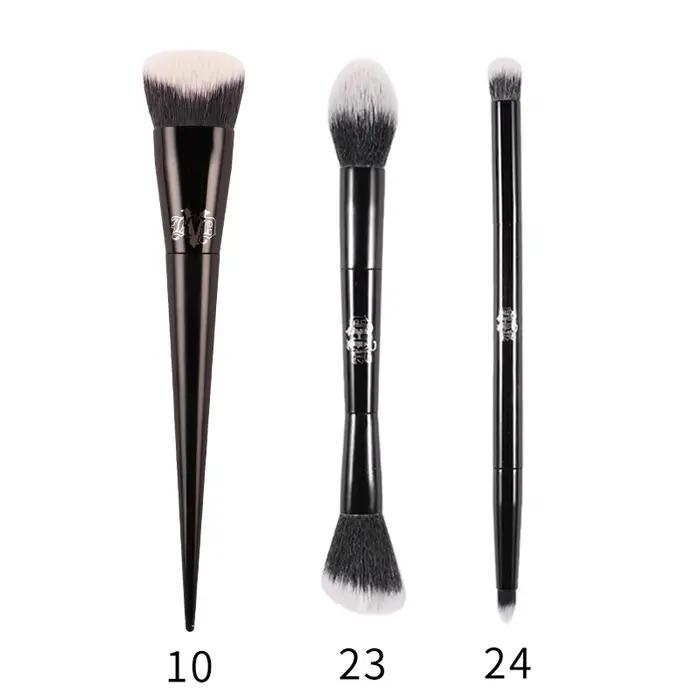 Kat Von D ensemble de pinceaux de maquillage et Kit fond de teint Blush surbrillance correcteur poudre sculptant fard