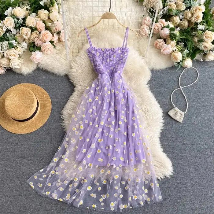 Robe de soirée en maille pour femmes
