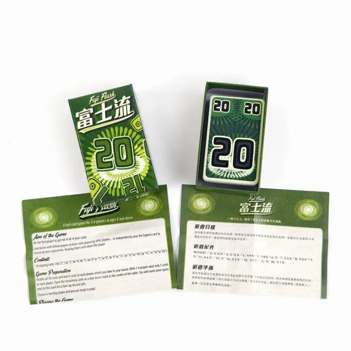 Jeu de cartes Fuji Affleurant rapide et amusant pour 3 à 8 joueurs occasions spéciales soirée familiale anniversaire fête de fin d'année