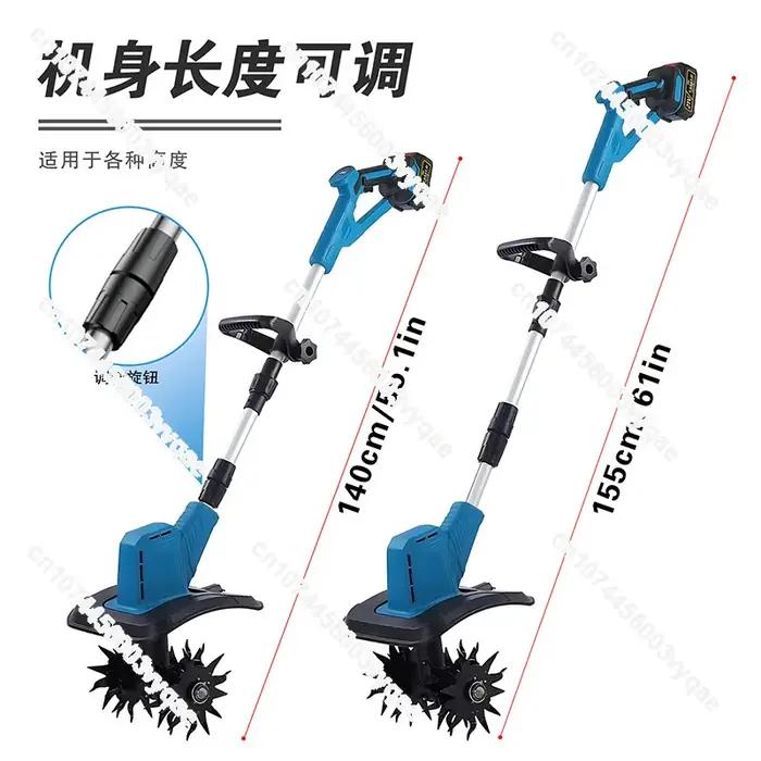Nouveau motoculteur électrique pour désherbage labourage et creusement de fossés jardinage facile efficace et durable occasions spéciales