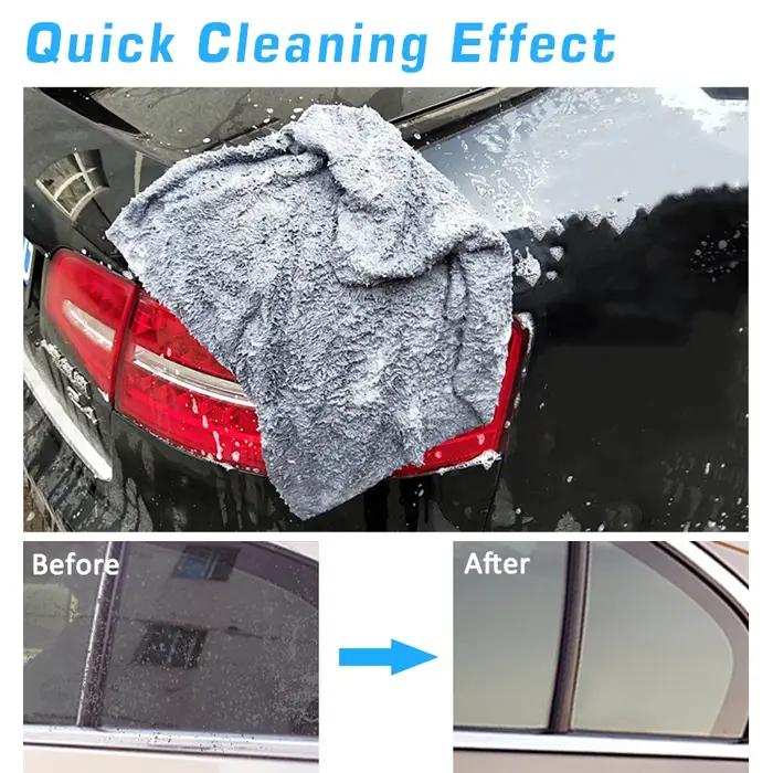 3/5/10 pièces de Lavage de Voiture Microfibre Serviette Nettoyage de Voiture De Séchage Chiffon De P