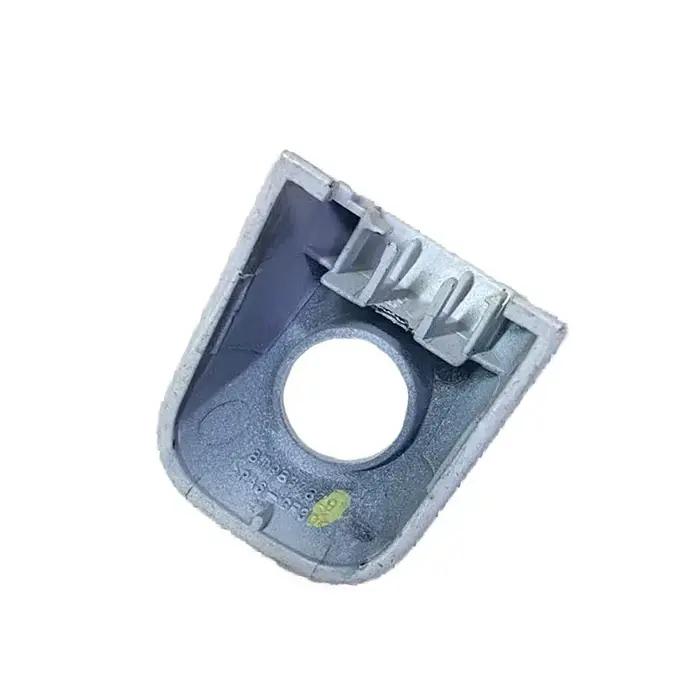 Nouveau capuchon de poignée de serrure de porte de conducteur de voiture avant gauche blanc noir arg