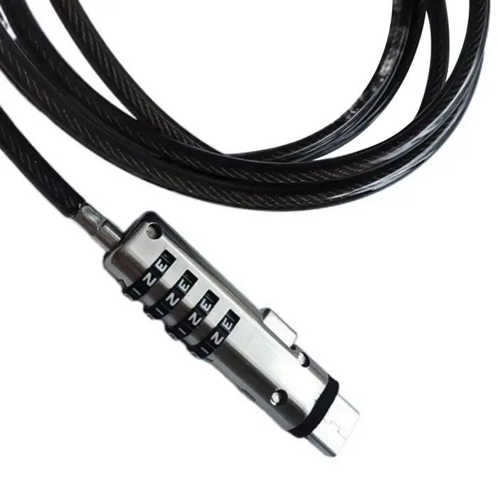 Serrure antivol à mot de passe USB de sécurité TTKK, utilisée pour la fonction antivol sur ordinateur portable, tablette, budgétaire, TV, chaud