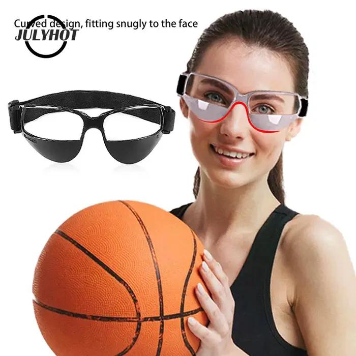 Lunettes d'entraînement de basketball JULYHOT aide à la pratique du dribble pour les jeunes et les compétitions en blanc jaune rouge pour hommes et femmes occasions spéciales