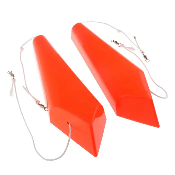 Planche flottante pour pêche à la traîne, 1 paire de leurres pour kayak et bateau droit