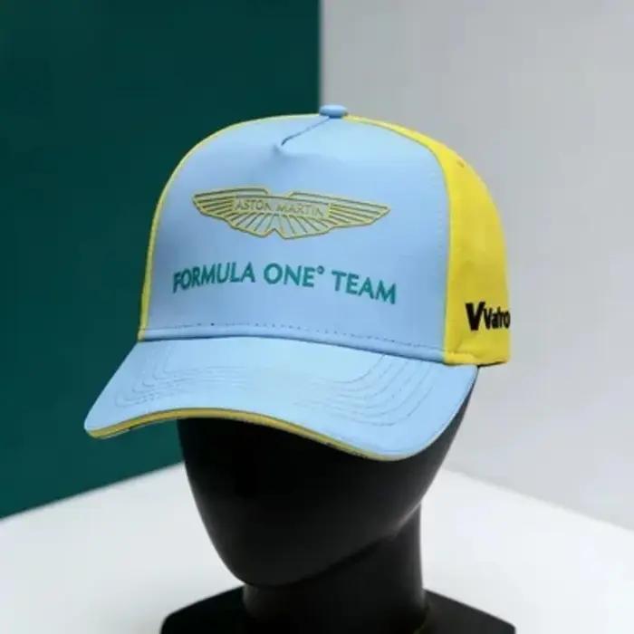 Casquette Fernando Alonso equipe Aston Martin F1 2025 Grand Prix Espagne Royaume Uni Miami Singapour Vegas occassionnels sports événements musicaux festival collectible f1 passion