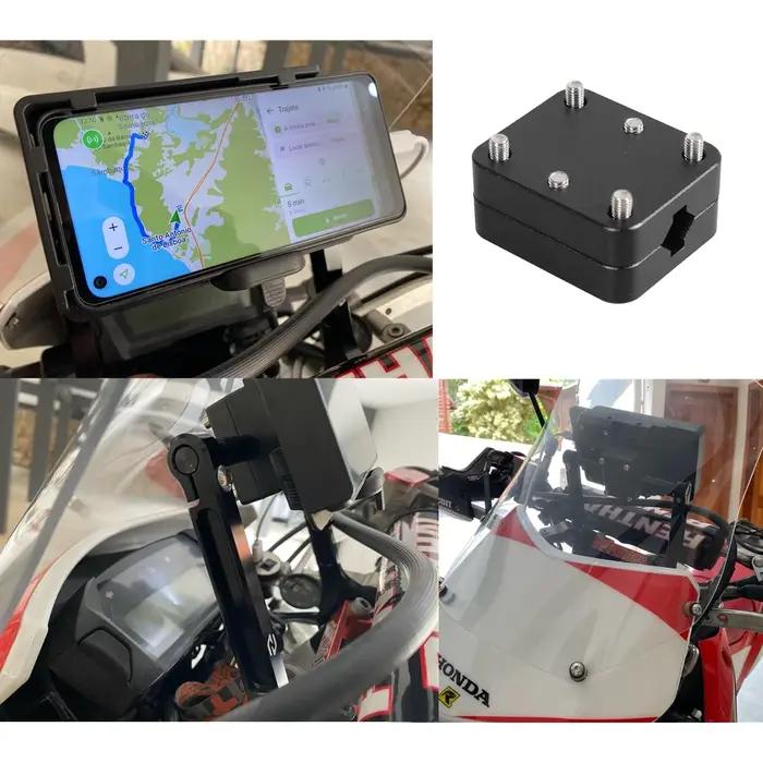 Support de Navigation GPS pour téléphone moto, support de montage 12mm 16mm pour BMW R1200GS R1250GS
