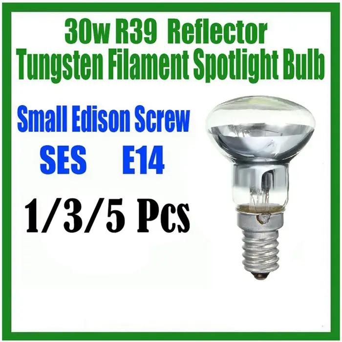 Lampe à lave de rechange E14 R39 30W, budgétaire à visser, ampoule à réflecteur clair, ampoules ines