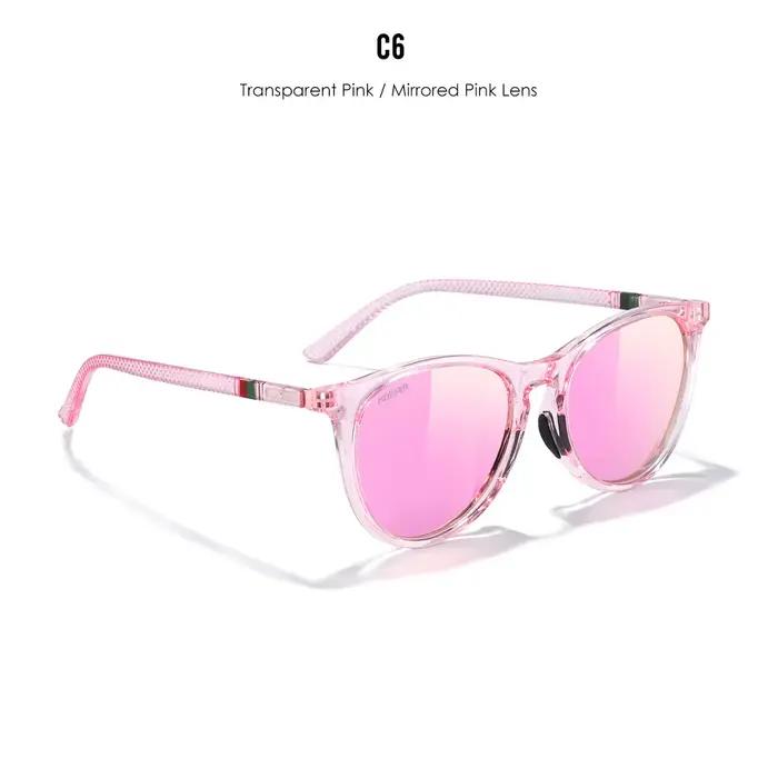 KDEAM nouvelles lunettes de soleil polarisées rondes Sports de plein air hommes