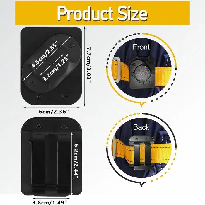 Support magnétique universel pour arme à feu à accès rapide