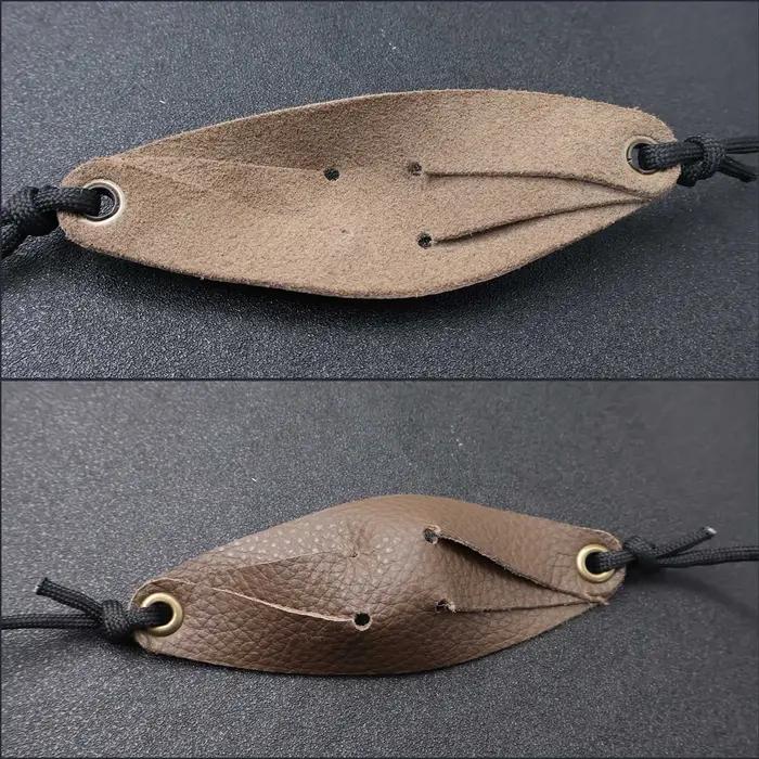 Lance-pierre traditionnel en cuir pour chasse