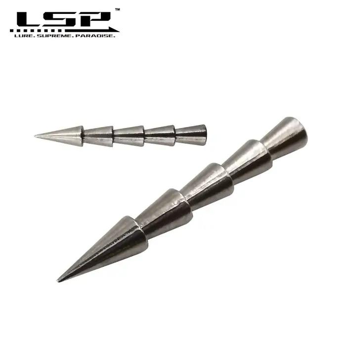 LSP nouveau clou pagode pêche plombs petit mince ver poids