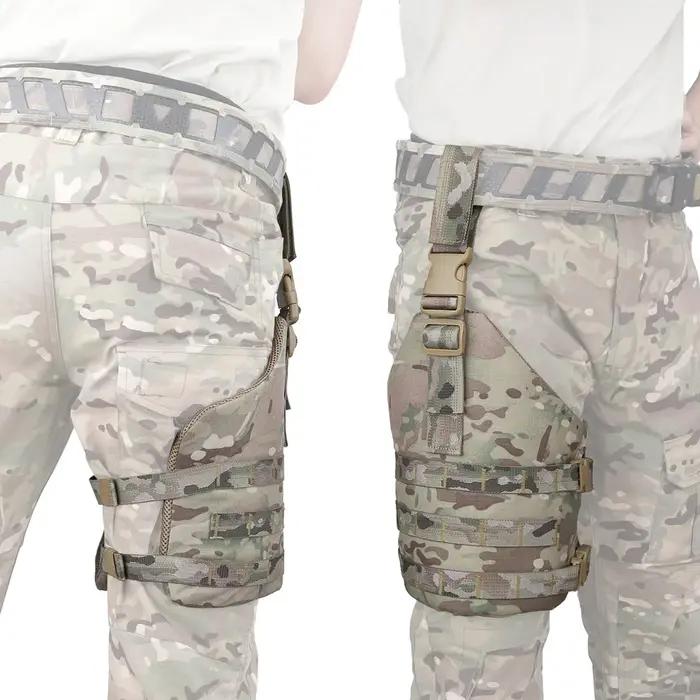 Panneau de plate-forme de jambe tactique MOLLE