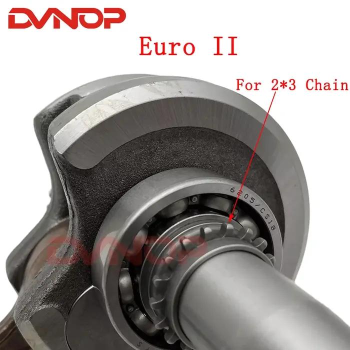 Moteur de Version d'émission de vilebrequin de vilebrequin de moto pour Yamaha YBR125 TTR125 TTR JYM