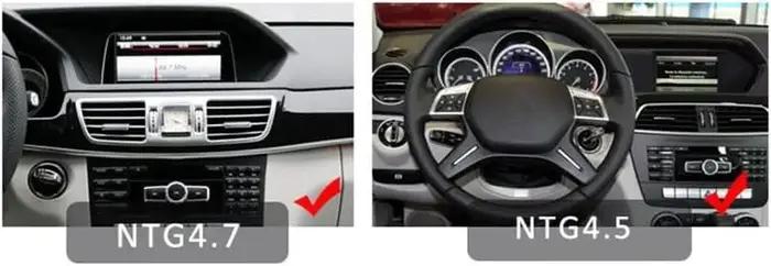 Interface d'affichage de caméra avant et arrière, décodeur de recul Ntg 4.5 Ntg 4.7 pour Benz