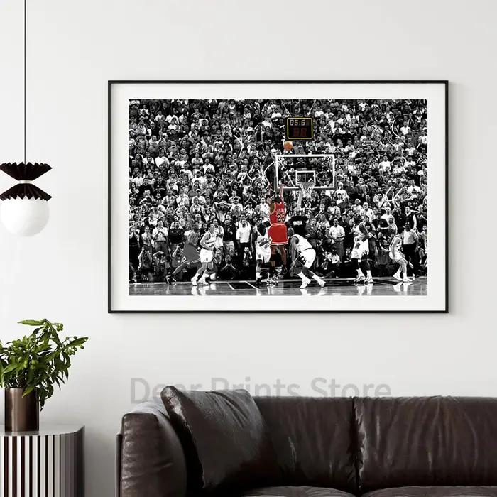 Impressions d'art de photographie de Match de basket-ball