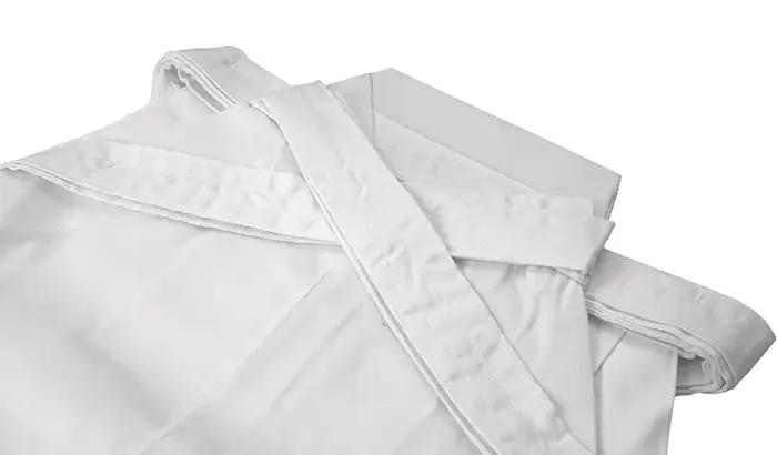 Hakama sportif en coton et polyester pour hommes, arts martiaux, aikido, hapkido, bleu marine, blanc, noir, haute qualité, entraînement intense, cordon de serrage, drap fin, pleine longueur