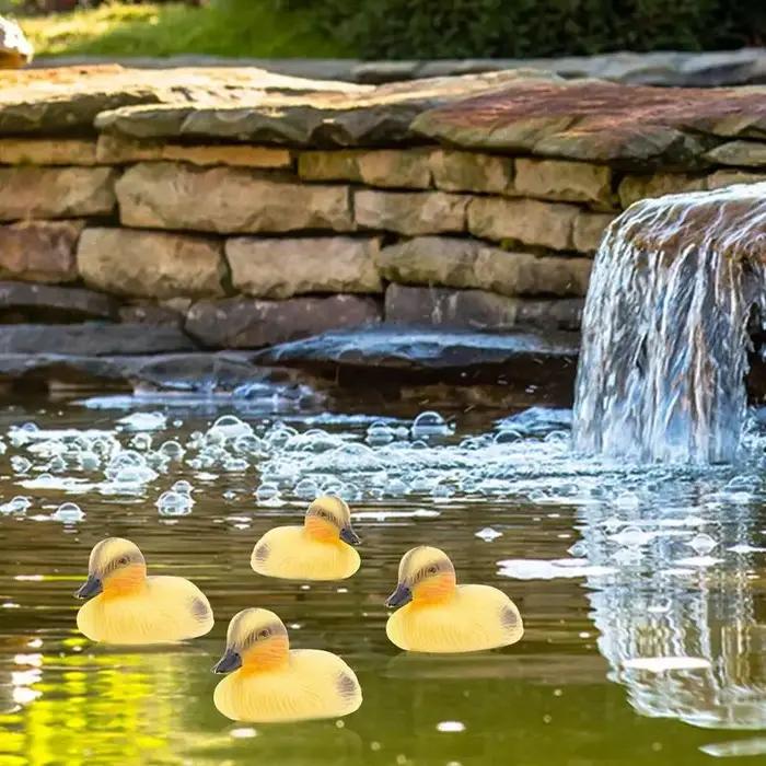 Canards Flottants Mignons en Plastique Educatif pour Jardin, Étang, Piscine et Chasse Occasions Spéciales