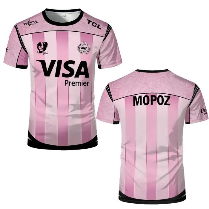 Maillot Esports Gentle Mates 2026 M8 Polyester Respirant et Séchage Rapide Pour Hommes Occasions Sportives Spéciales