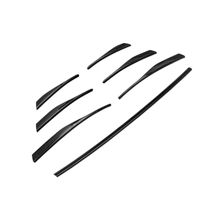 Barre de pare-chocs ABS pour Volkswagen Golf 8 MK8 Pro 2021 2022, Grille Avant, Bandes Décoratives,