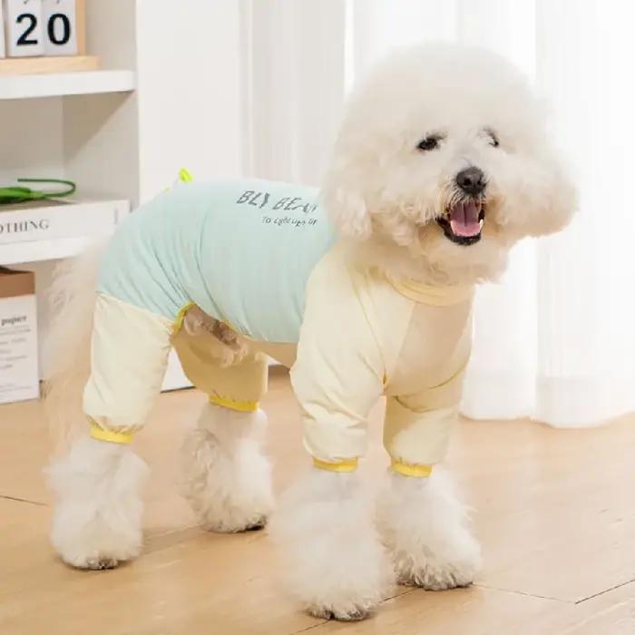 Veste en fibre respirante anti-UV pour chiens printemps été balade en plein air sécurité confort occasionnels