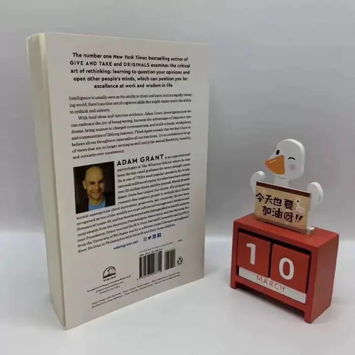 Think Again by Adam Grant The Power of Selling What You Don't Know #1 Livre le plus vendu en anglais