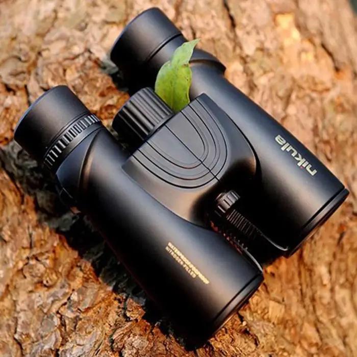 Jumelles Nikula 10x42 HD étanches pour chasse - Grand angle et vision nocturne optimale