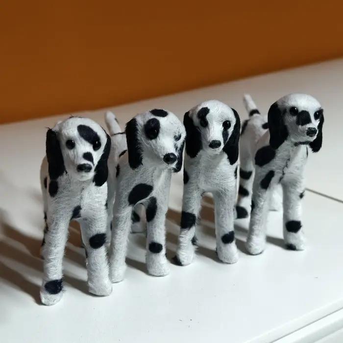 Mini poupée de compagnie imitation série Dalmatien